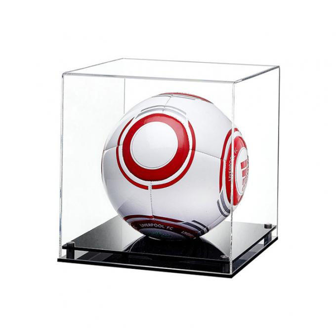 Caja de presentación modelo de acrílico clara grande del cubo para soccer.jpg