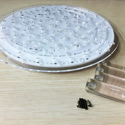 Bandeja de acrílico de la exhibición de la joyería del organizador de la exposición de acrílico de escritorio de la joyería para el anillo