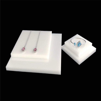 Bloques de acrílico de escritorio de los soportes del collar de la exhibición de la joyería de la moda moderna