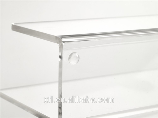 Tenedor de acrílico del organizador del fichero del alto claro superior transparente del Office Home
