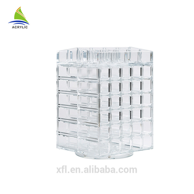 Dureza de acrílico de la caja de presentación de la barra de labios del maquillaje de la barra de labios de la moda alta para el almacenamiento