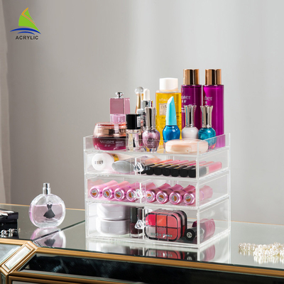 Organizador cosmético de acrílico del cajón de la venta al por mayor 3