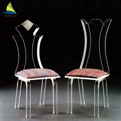 Princesa de acrílico bastante colorida de acrílico de encargo Chair de los diferentes tipos de los muebles del hotel