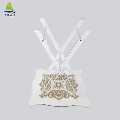 Mesa de centro de lujo de la sala de estar de la impresión/arriba mesa de centro del claro para la sala de estar