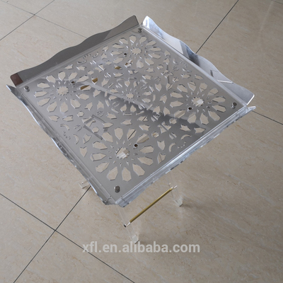 Bandeja plegable del bocado de la tabla de bocado de los muebles de acrílico de encargo llamativos