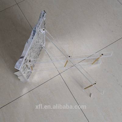 Bandeja plegable del bocado de la tabla de bocado de los muebles de acrílico de encargo llamativos