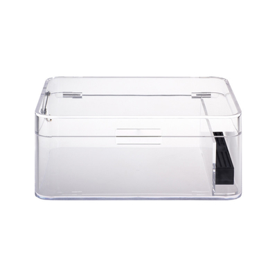 Caja de almacenamiento de acrílico modificada para requisitos particulares venta al por mayor de la fábrica para el cigarro