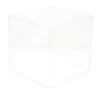 Envases de acrílico de acrílico de la exhibición de la caja de presentación de la tienda para el servicio del OEM del voleibol