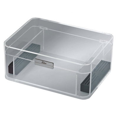 El grado superior modificó la caja de presentación para requisitos particulares de acrílico del cigarro del humidor