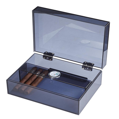El grado superior modificó la caja de presentación para requisitos particulares de acrílico del cigarro del humidor