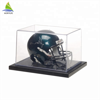 Eco - caja clara transparente del acrílico 3D de la vitrina de acrílico amistosa del cubo sola