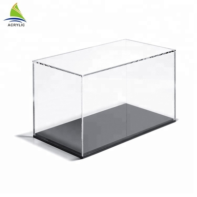 Vitrina de acrílico del juego de pelota del fútbol de presentación del plexiglás de acrílico grande de la caja