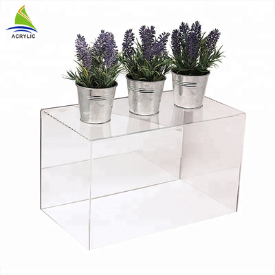 Eco - vitrina de acrílico amistosa del acrílico del juguete del plexiglás de la caja de almacenamiento