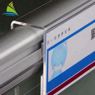 Tarjeta de acrílico de la exhibición de la muestra de los tenedores del claro de encargo tablero de acrílico de la escalera móvil