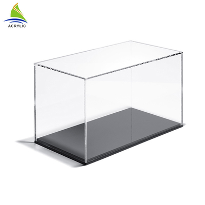 Caja de presentación de acrílico del fútbol transparente del OEM, vitrina del casco de la bola