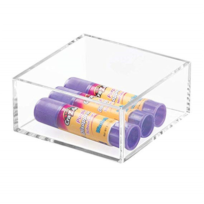 Tenedores de acrílico claros modificados para requisitos particulares del folleto del lucite 4x6/tenedor pegajoso del cuaderno de notas del papel