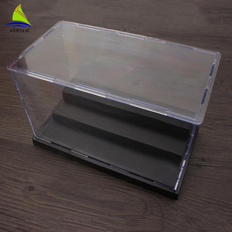 La caja de almacenamiento de acrílico clara modificó el tamaño para requisitos particulares fácil limpia para la joyería de la moda