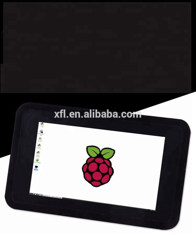 7 frambuesa compatible pi 3 B modelo de la caja de la pantalla táctil de la frambuesa pi 7 de Tylus de la exhibición de pantalla TFT táctil de la pulgada LED